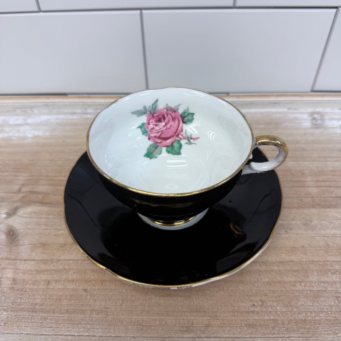 Adderley Bone China Cup & Saucer