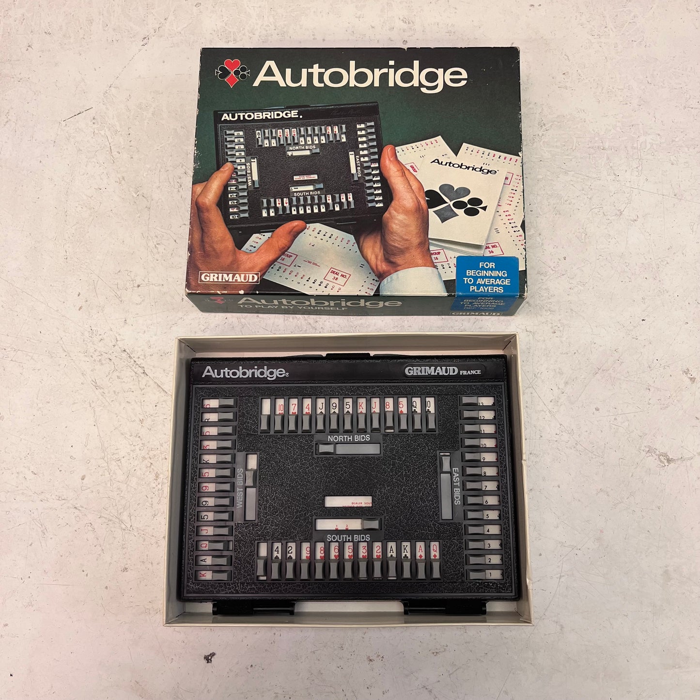 Grimaud Autobridge Game in Box, 1970s