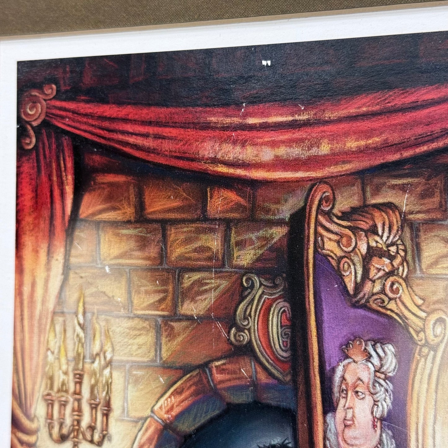 Harry Potter Pig Snout Fred Bode Framed Art Print 2000