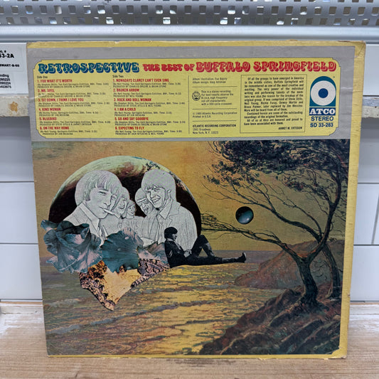 Buffalo Springfield Retrospective Vinyl Record, 1969 - SD 33-283