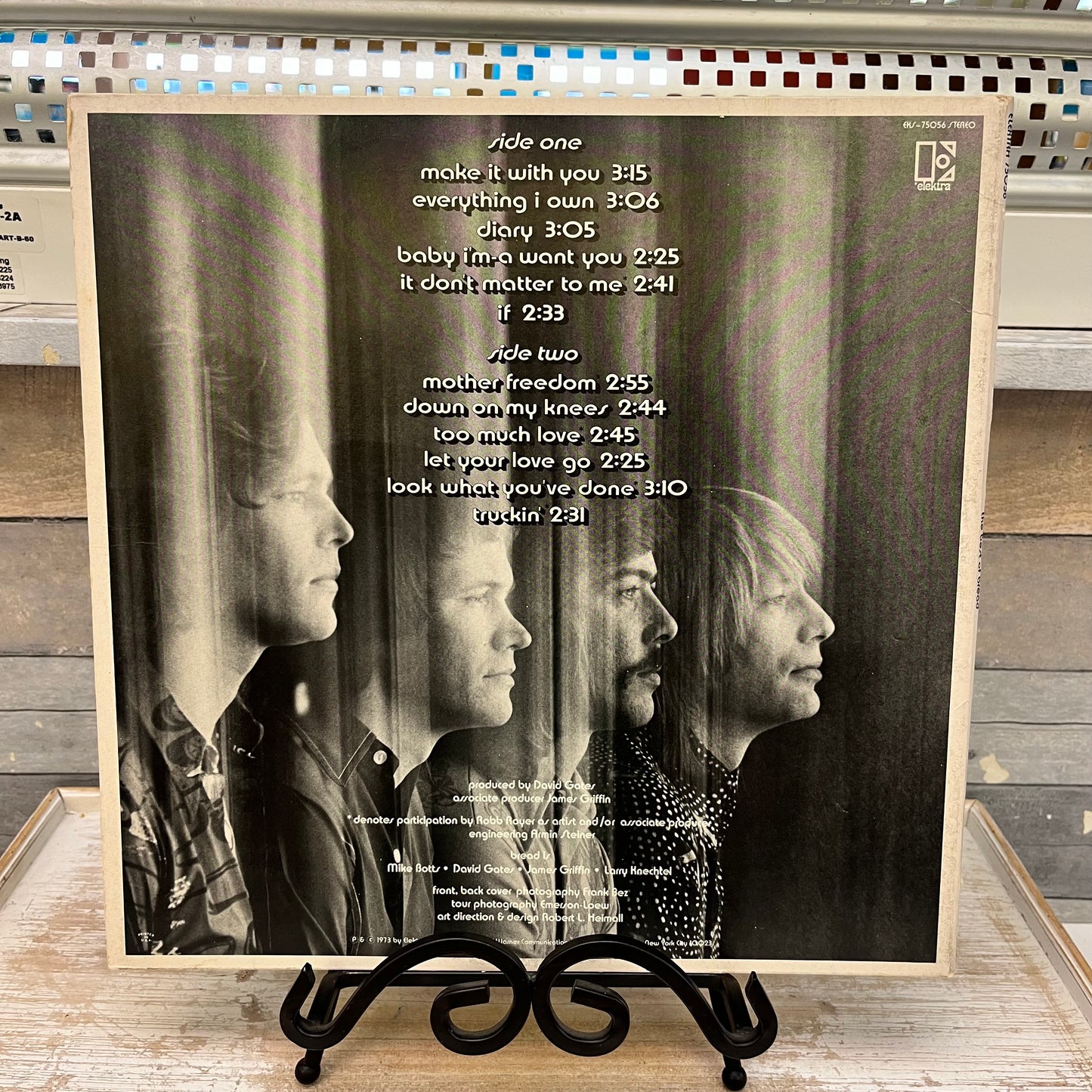 The Best of Bread Vinyl Record, 1973