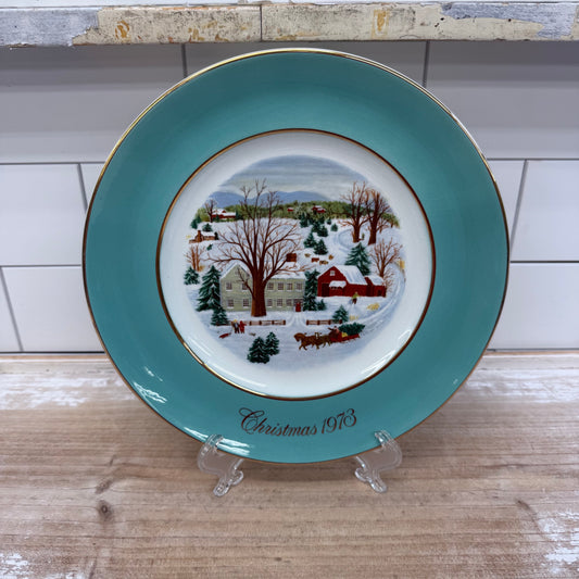 Avon Porcelain Holiday Collector’s Plate Selection