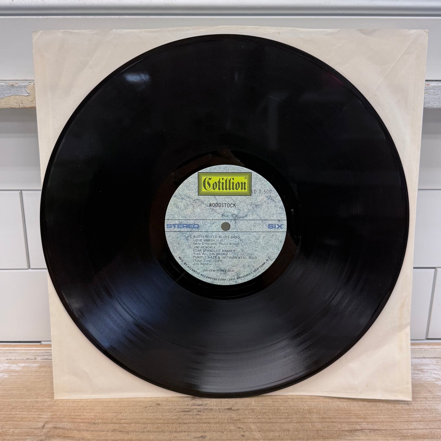 Woodstock Original Soundtrack Triple Vinyl Record Set 1970