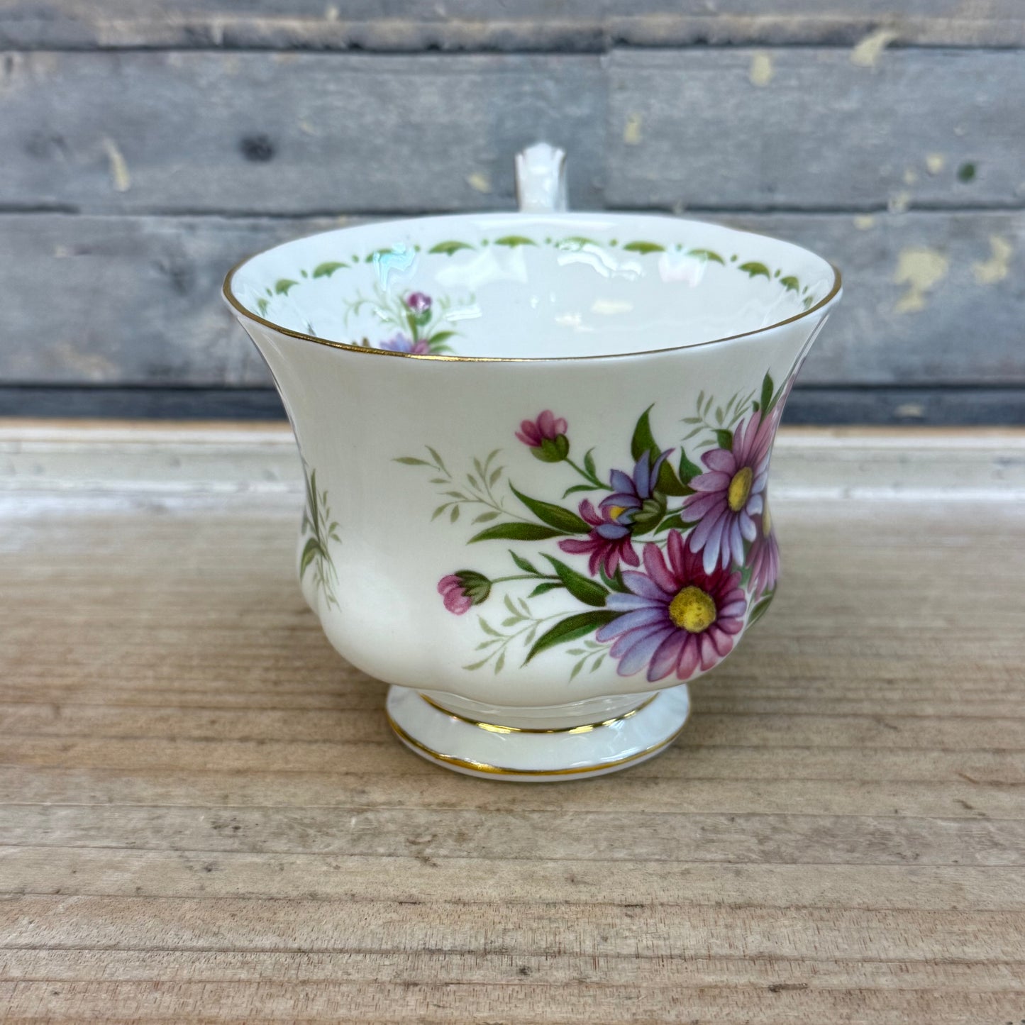 Royal Albert September Bone China Teacup & Saucer