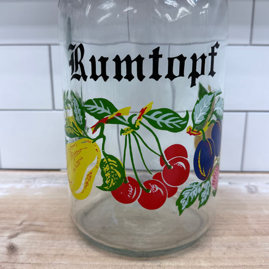 Le Parfait Rumtopf Lidded Jar, Glass