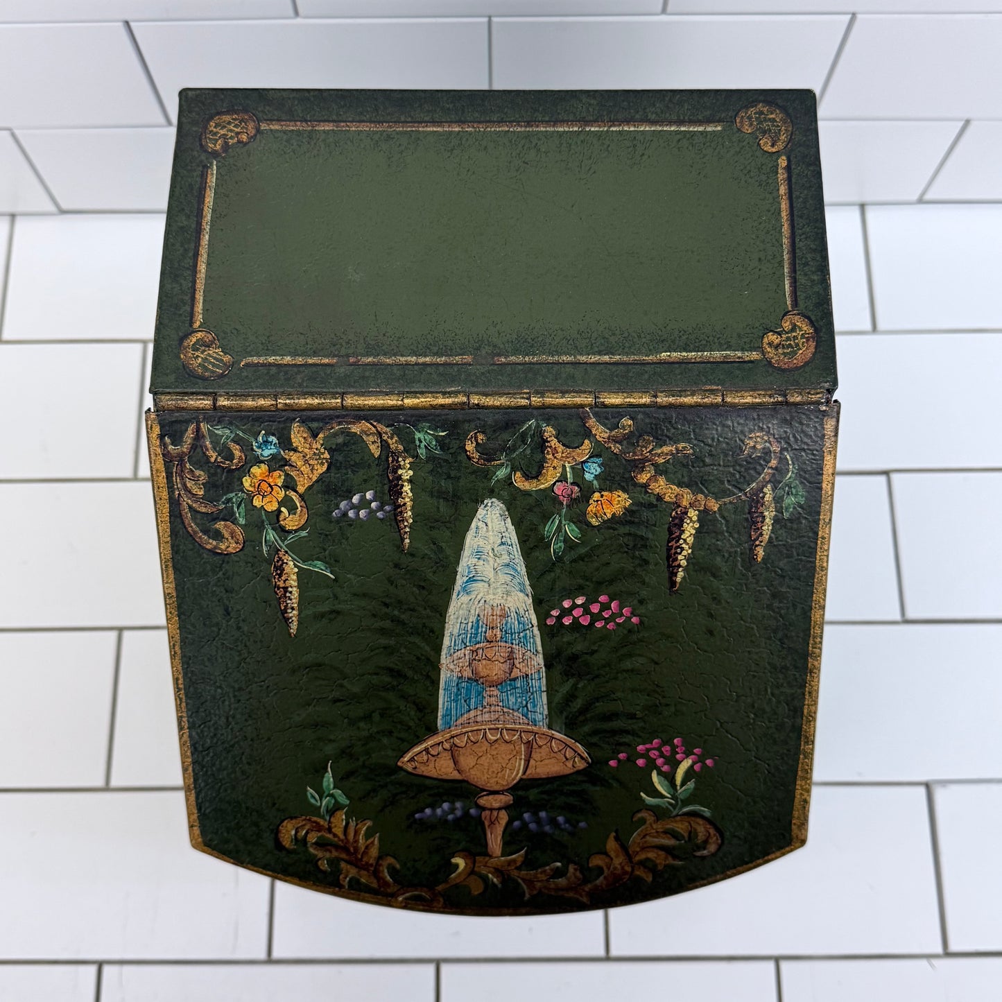 Florentine Style Hinged Storage Box