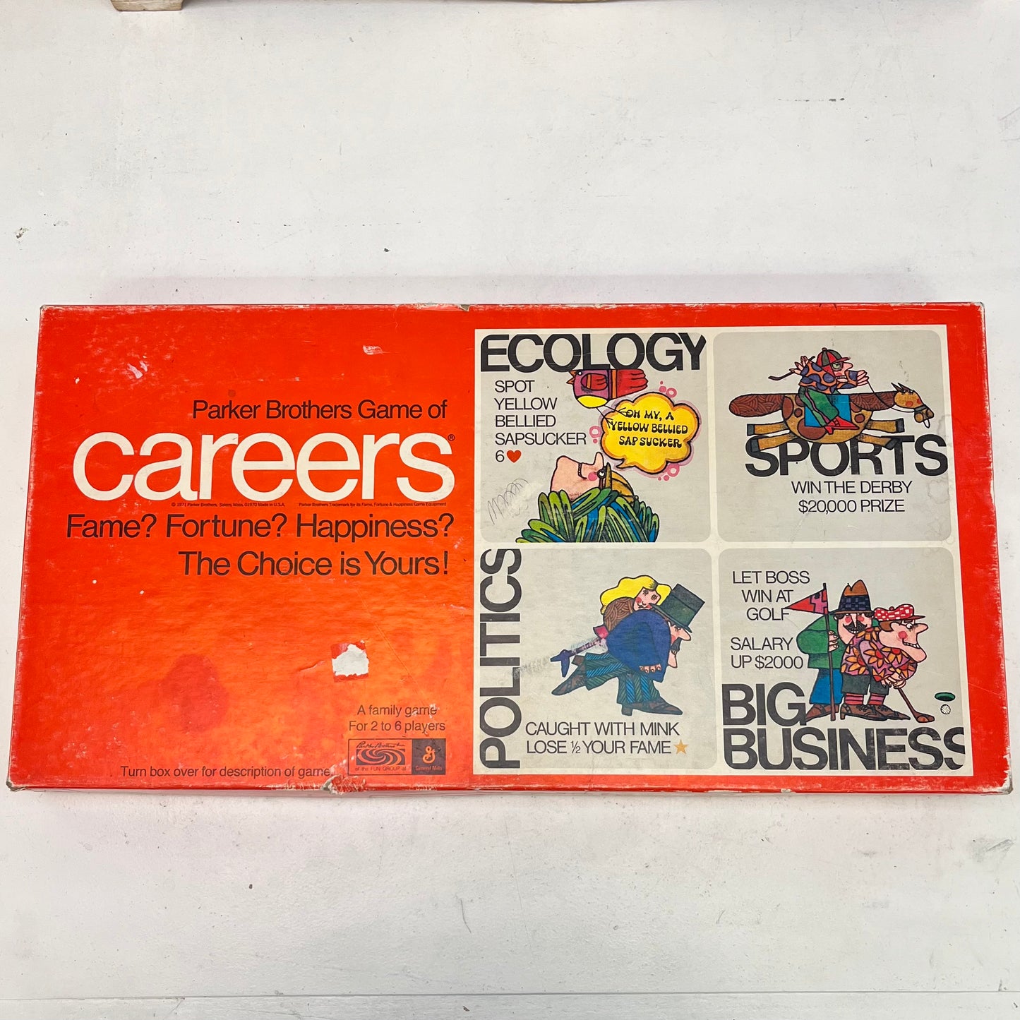 Careers Board Game, 1971