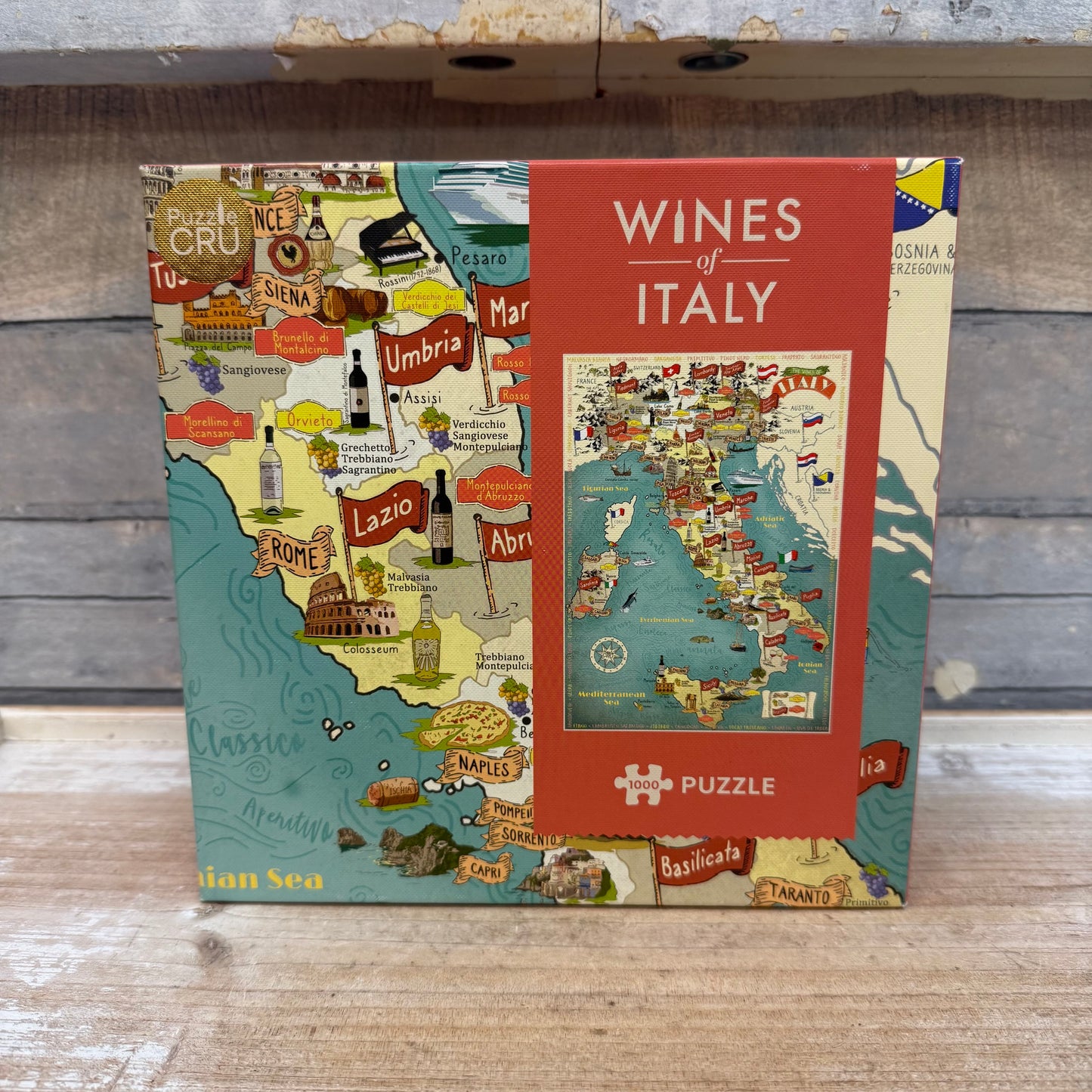 Puzzle Cru Wines of Italy 1000 Piece