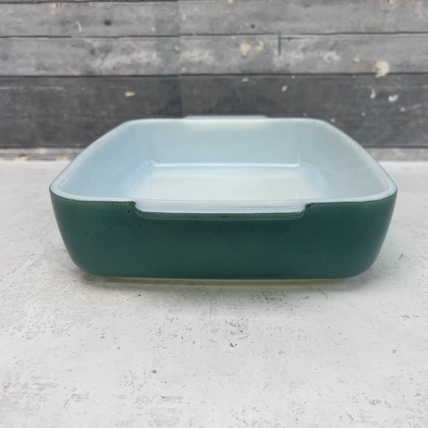 Pyrex Green Casserole Dish, #507-B