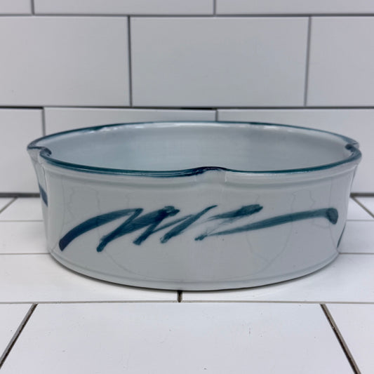 Quail Run Pottery Bowl Signed Elizabeth Krome Studio Art