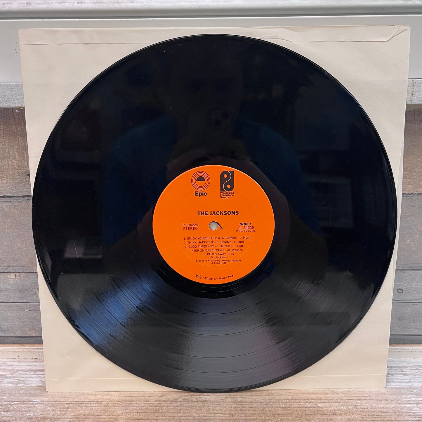 The Jacksons Self-Titled Vinyl Record, 1976