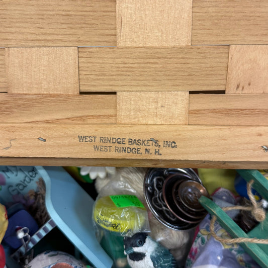 Estate Mystery Lot Rare 1950s West Rindge Basket 14 lb