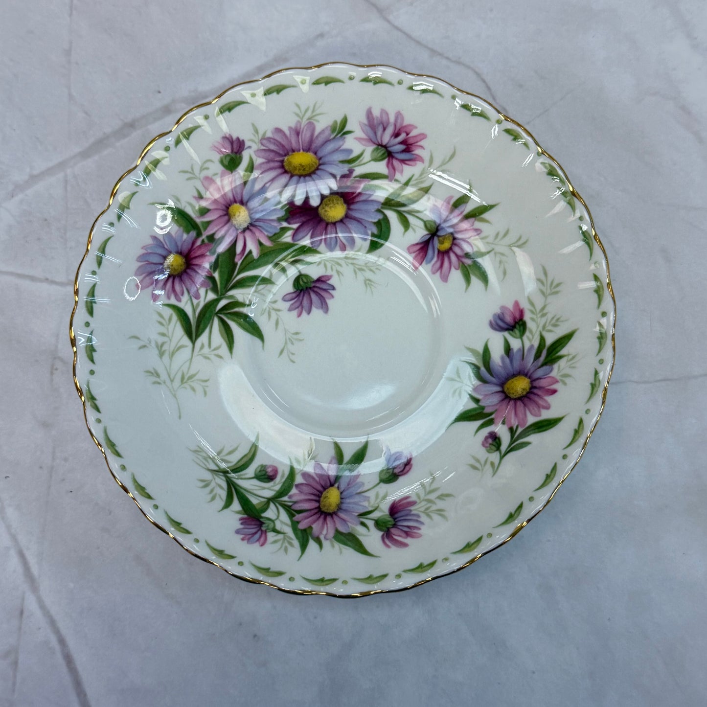 Royal Albert September Bone China Teacup & Saucer