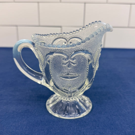 Northwood Scroll Acanthus Bowl & Adams Garfield Drape Pitcher