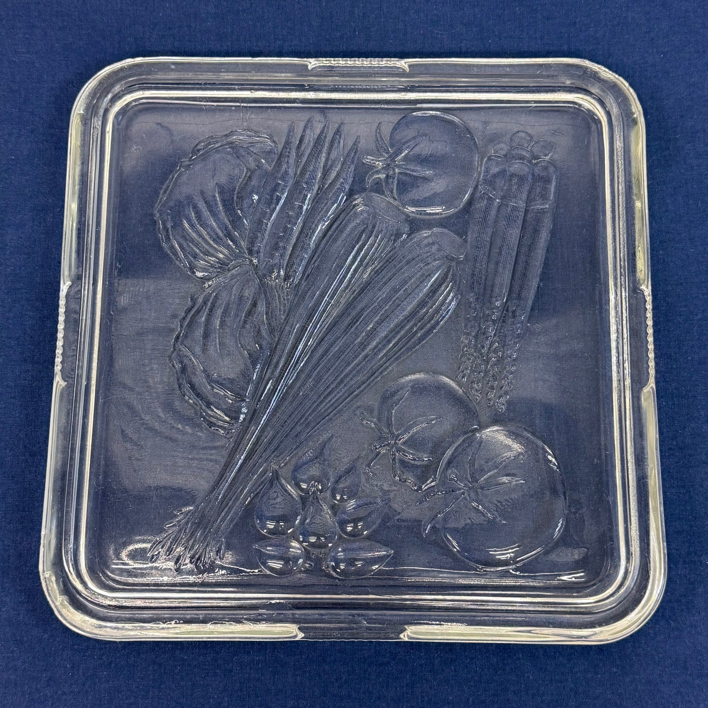 Anchor Hocking Garden Harvest Glass Refrigerator Dish & Lid