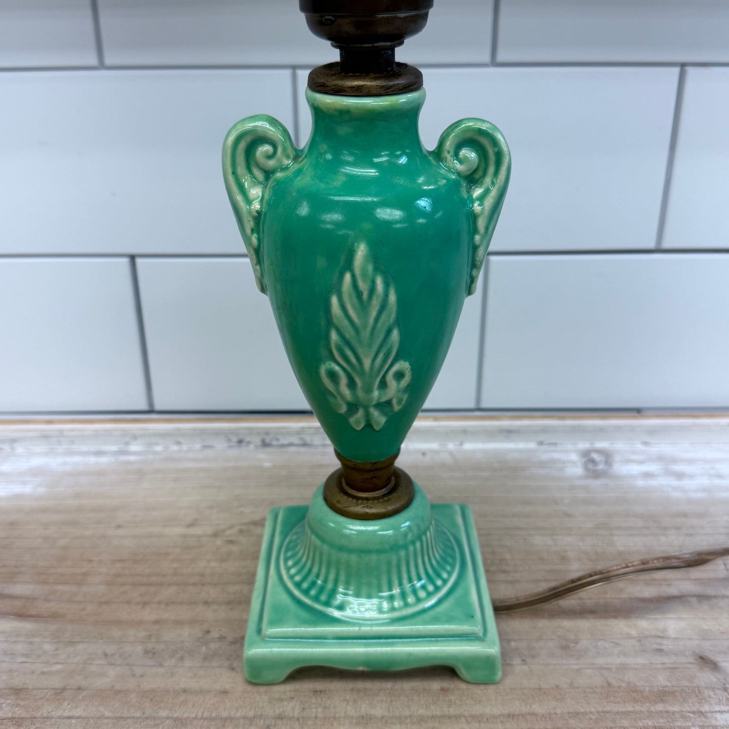 Table Lamp Urn Shaped Ceramic MCM