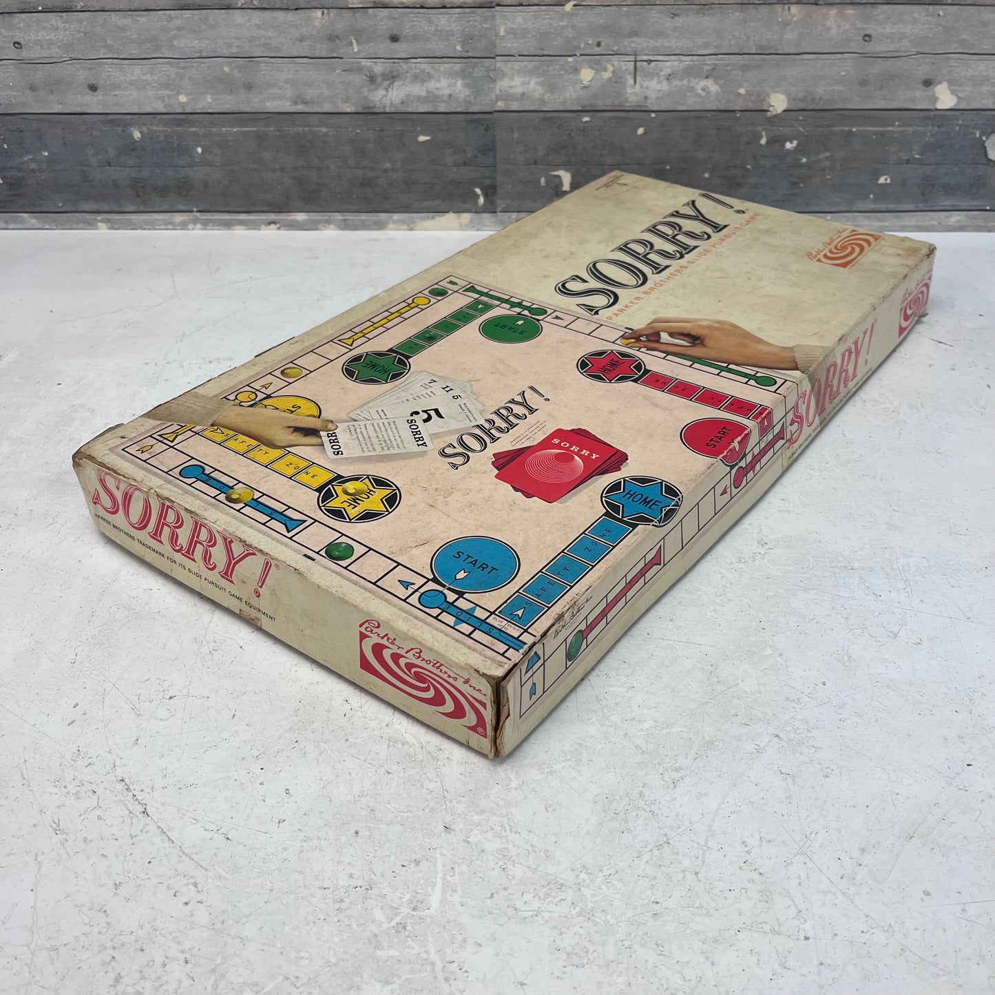 Parker Brothers Sorry! Board Game, 1964
