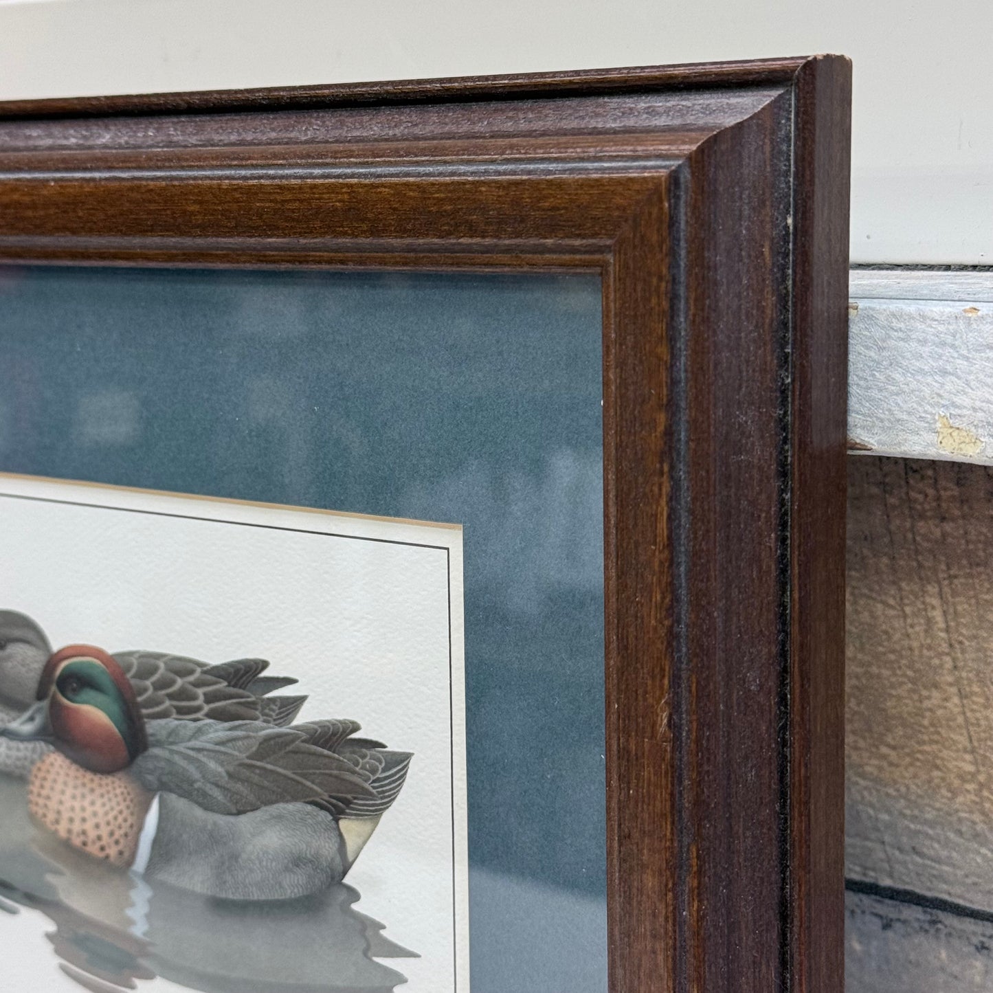 Richard Sloan Duck Art Print & Stamp, Signed 1981