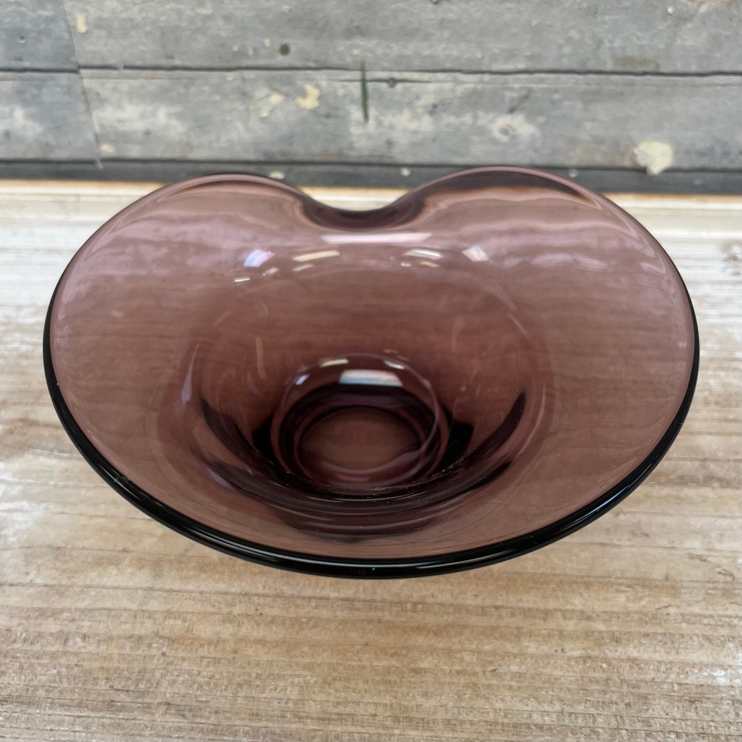 Viking Amethyst Purple Bon Bon Candy Dish