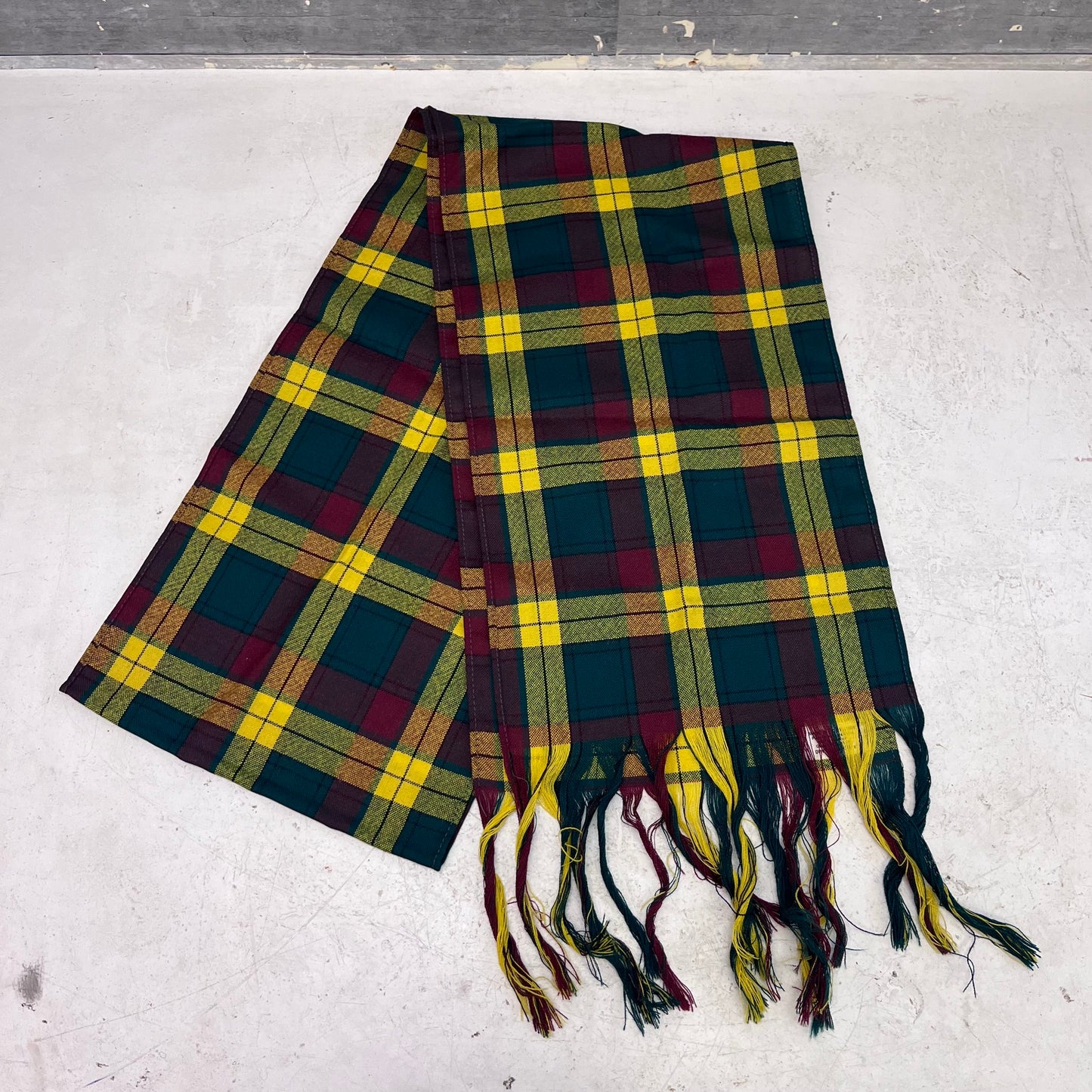 Scottish Tartan Wool Scarf Made in Glasgow