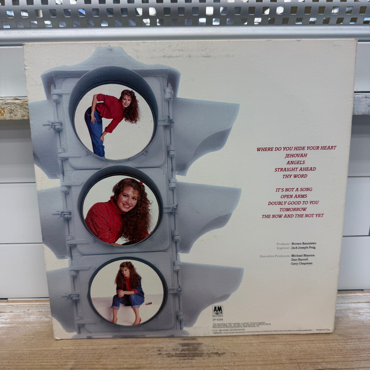Amy Grant Straight Ahead Vinyl LP 1984 -- SP-5058
