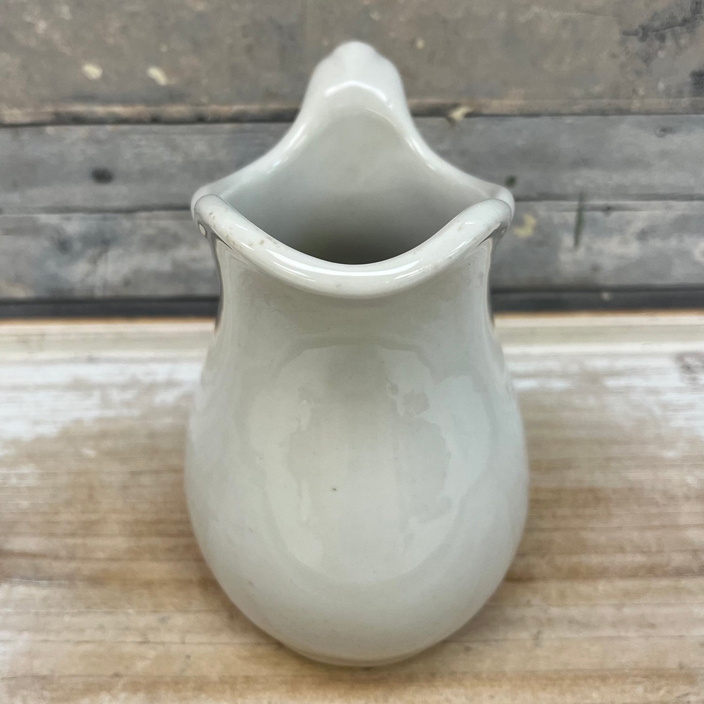 Vintage Buffalo China Pottery Creamer