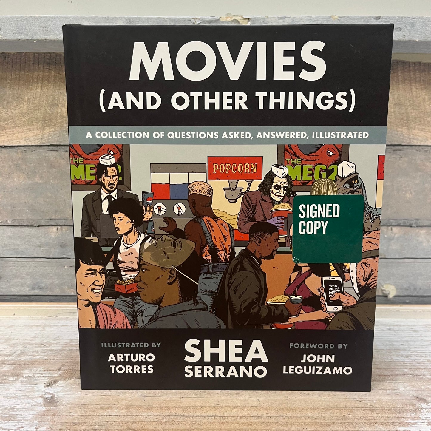 Movies (And Other Things) by Serrano, Signed First Edition 2019
