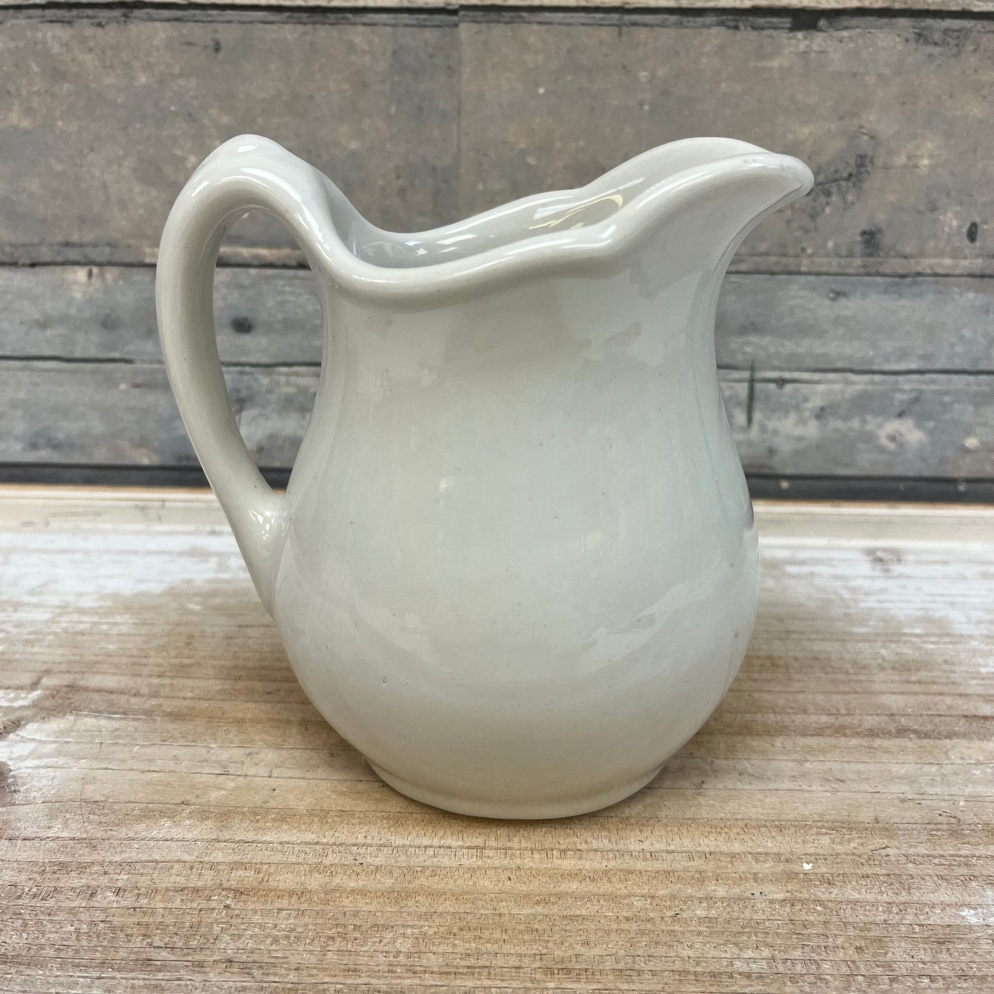 Vintage Buffalo China Pottery Creamer