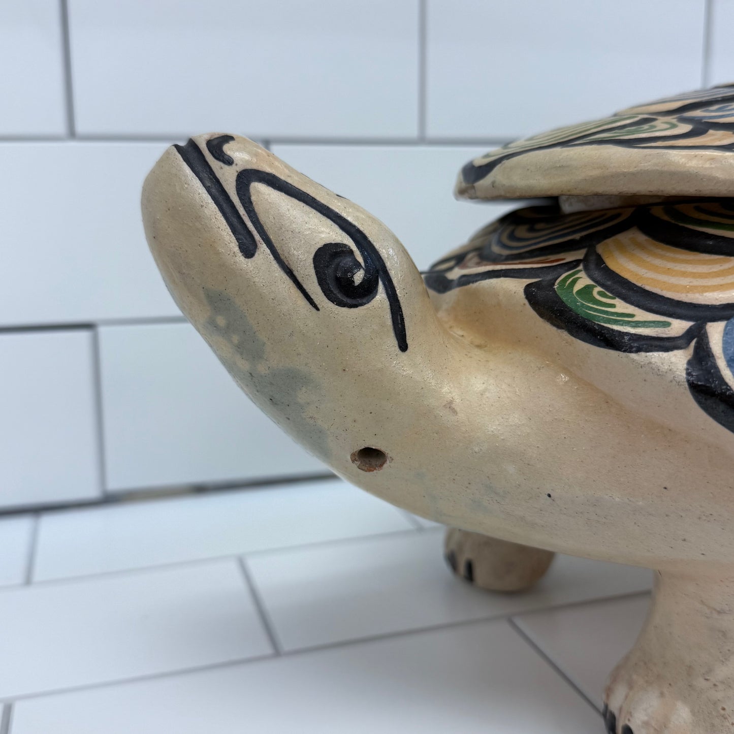 Mexican Tlaquepaque Turtle Tureen