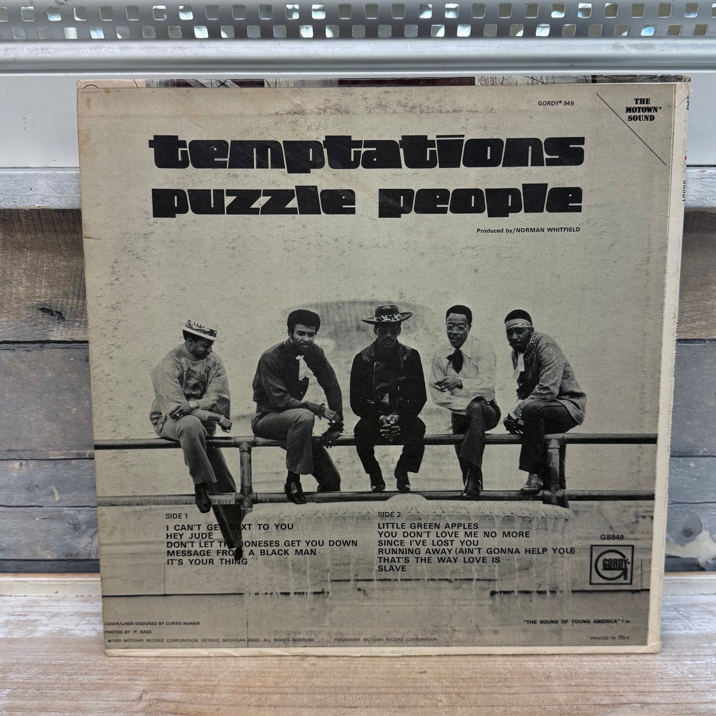 The Temptations Puzzle People Vinyl Record, 1969