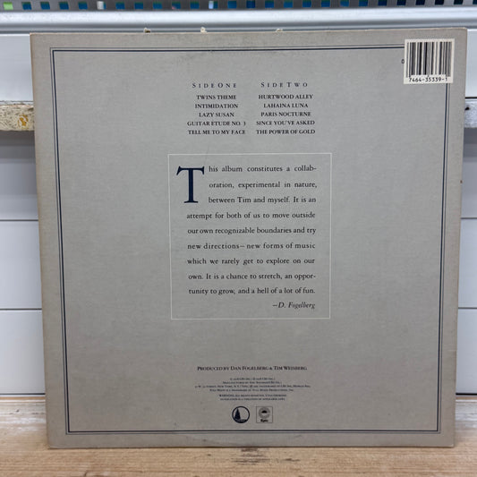 Dan Fogelberg Tim Weisberg Twin Sons Vinyl LP 1978 #JE35339