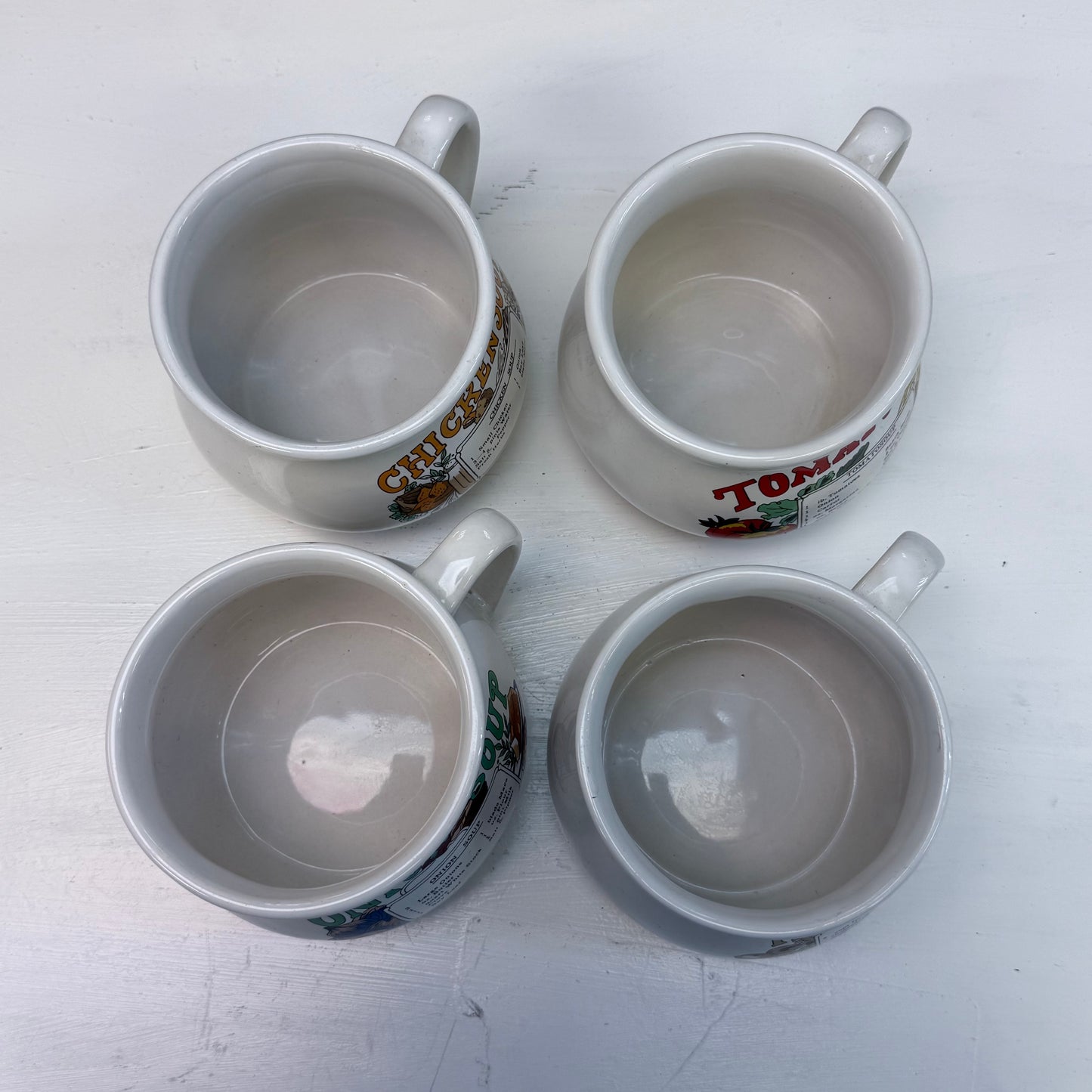 Soup Recipe Ceramic Mug Selection