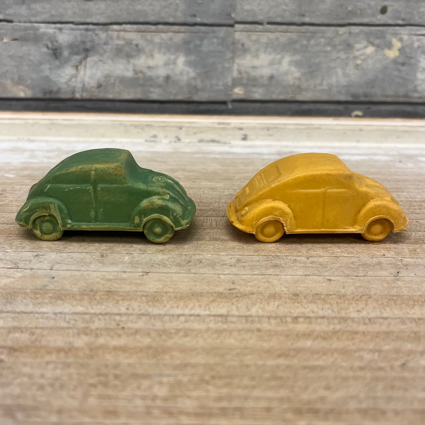 Volkswagen Beetle Erasers in Box, 1970s