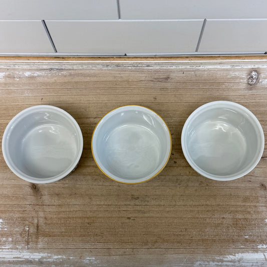 Royal Worcester Evesham Gold Ramekin Set of 6, Porcelain