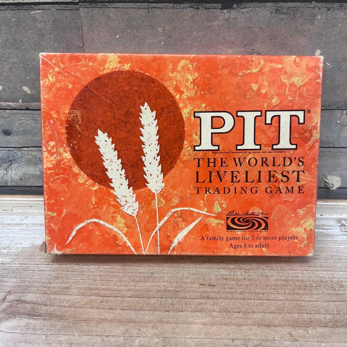 Parker Brothers Pit Trading Card Game, Complete in Box, 1964