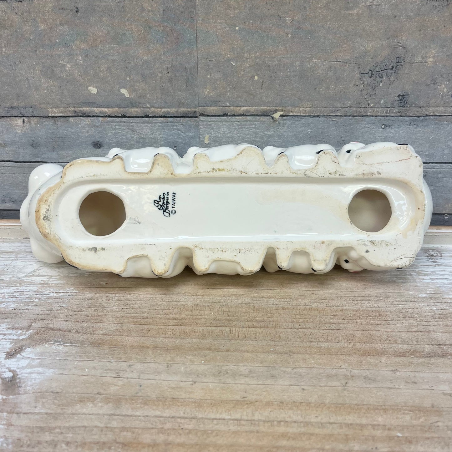Ron Gordon Designs Pig Family Ceramic Butter Dish
