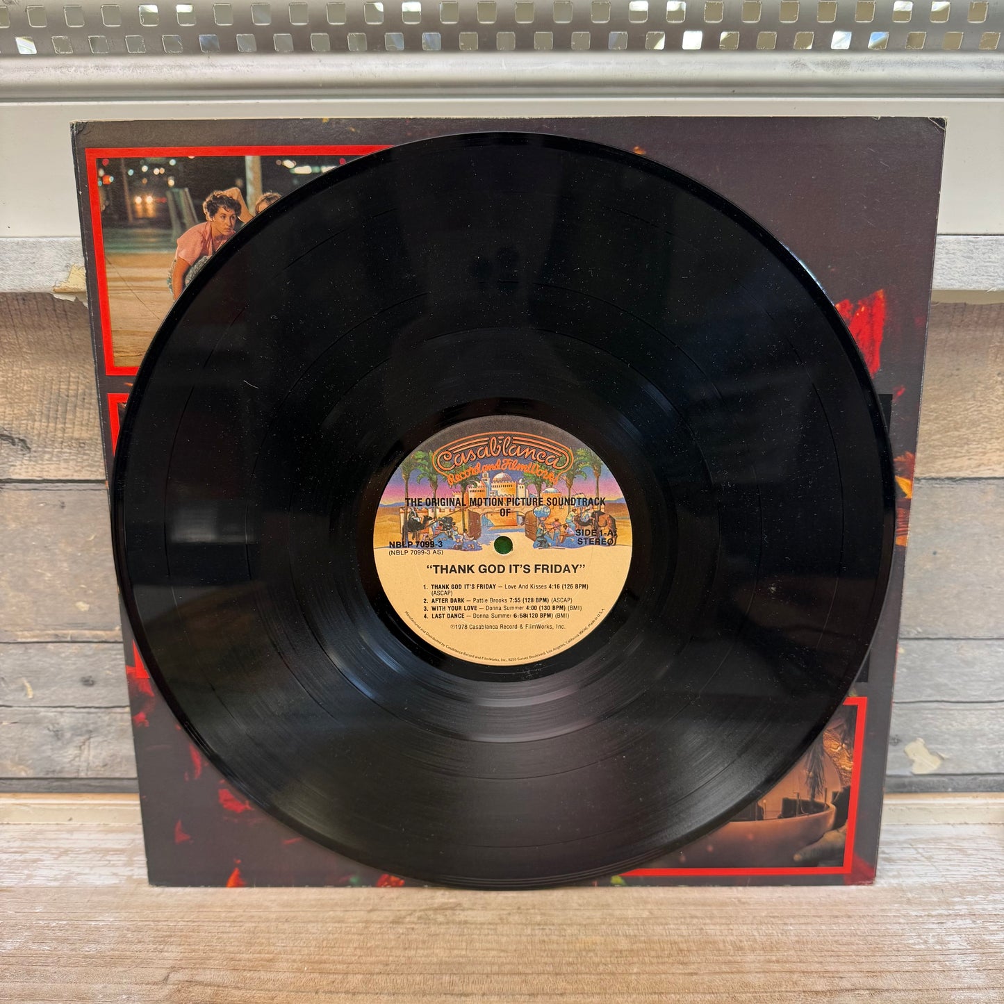 Thank God It’s Friday Movie Soundtrack Triple Vinyl Record, 1978
