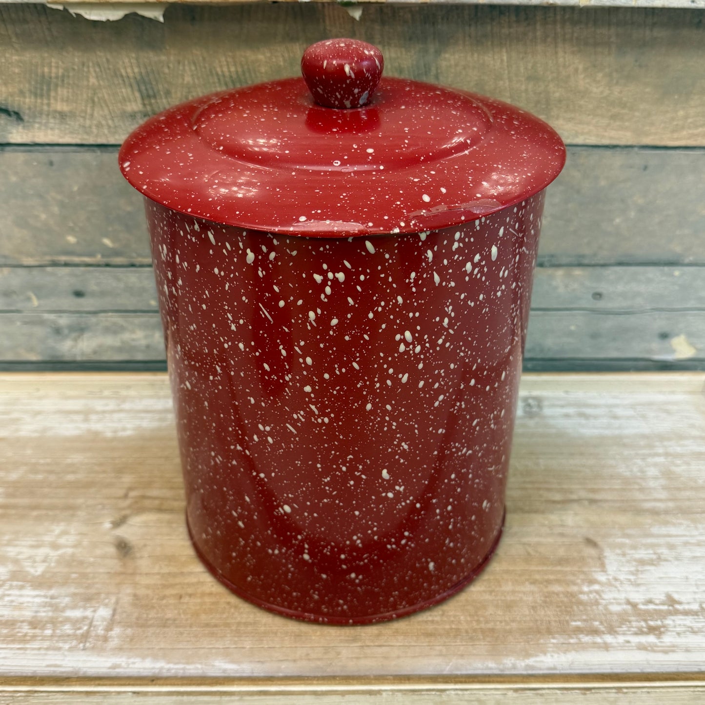 Park Designs Enamelware Canisters, Set of 3