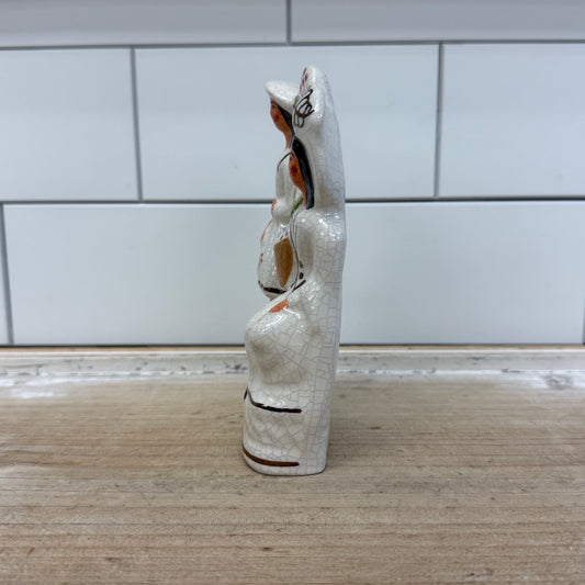 Rare Rushton Staffordshire Figurine, Flower Girls