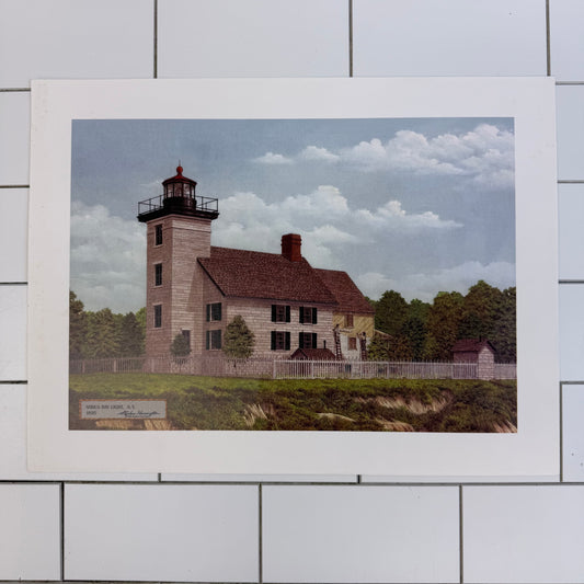 Stephen Harrington Lighthouse Art Prints Set of 6
