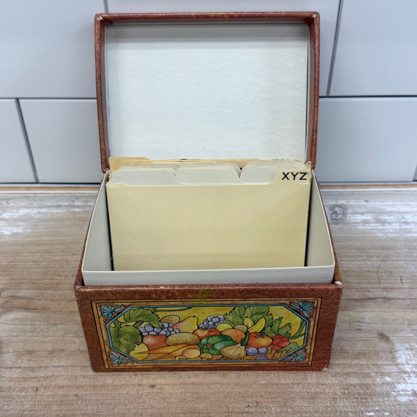 The Current Co. Vegetable Recipe Box, 1979