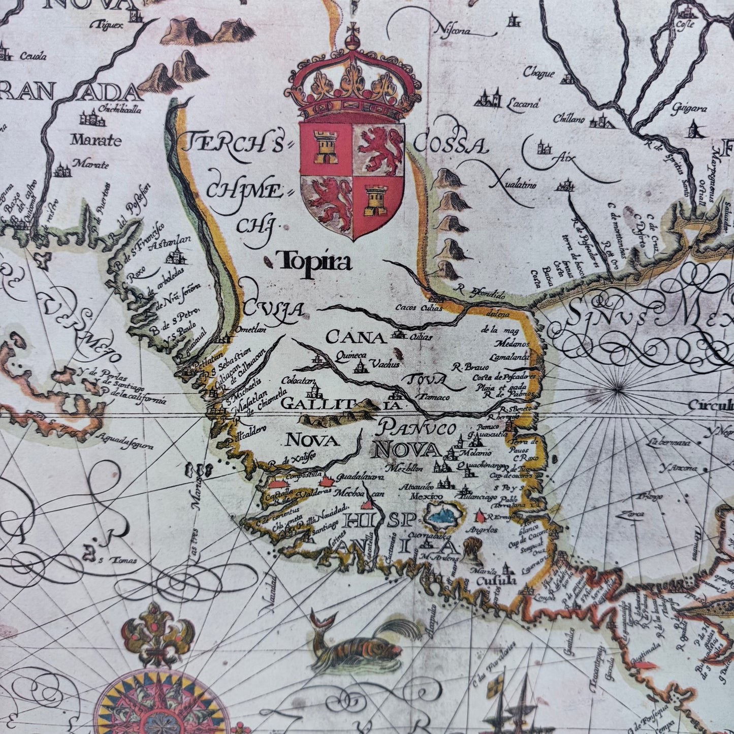 Gabriel Tatton The New World Map Art Print, By American Heritage