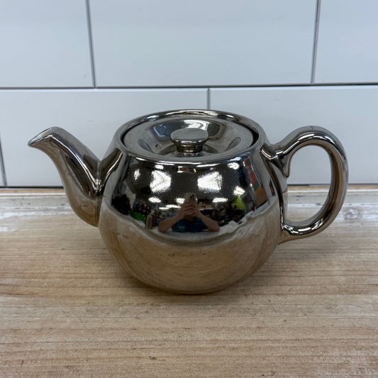 Royal Worcester Tea Set True Silver Lustre, Porcelain Set of 3