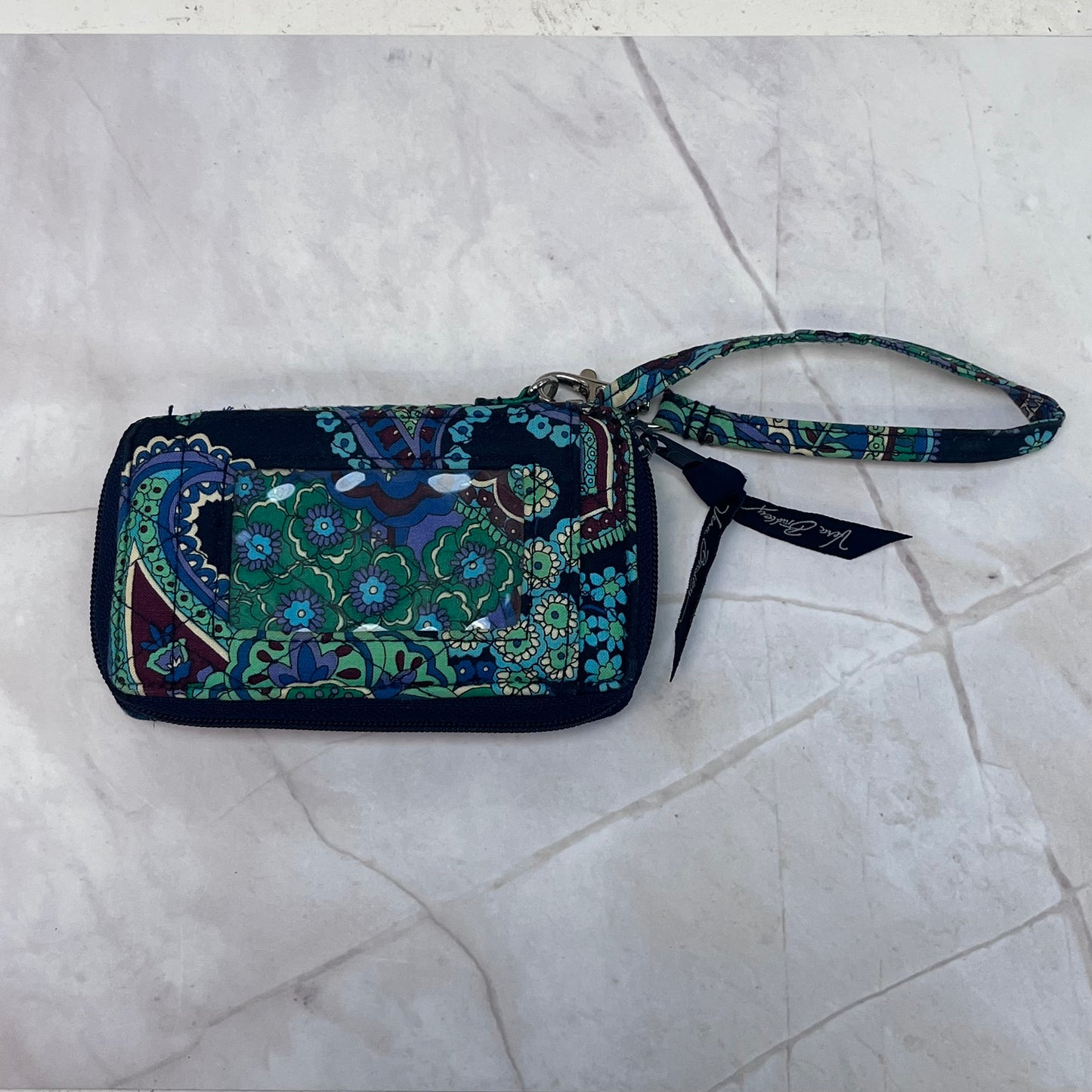 Vera Bradley Blue Rhapsody Tote Bag with Wallet, 2015