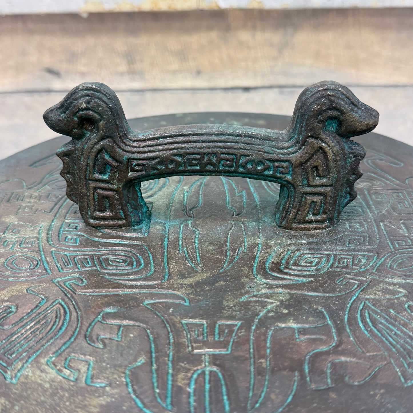 James Mont Style Bronze Ice Bucket