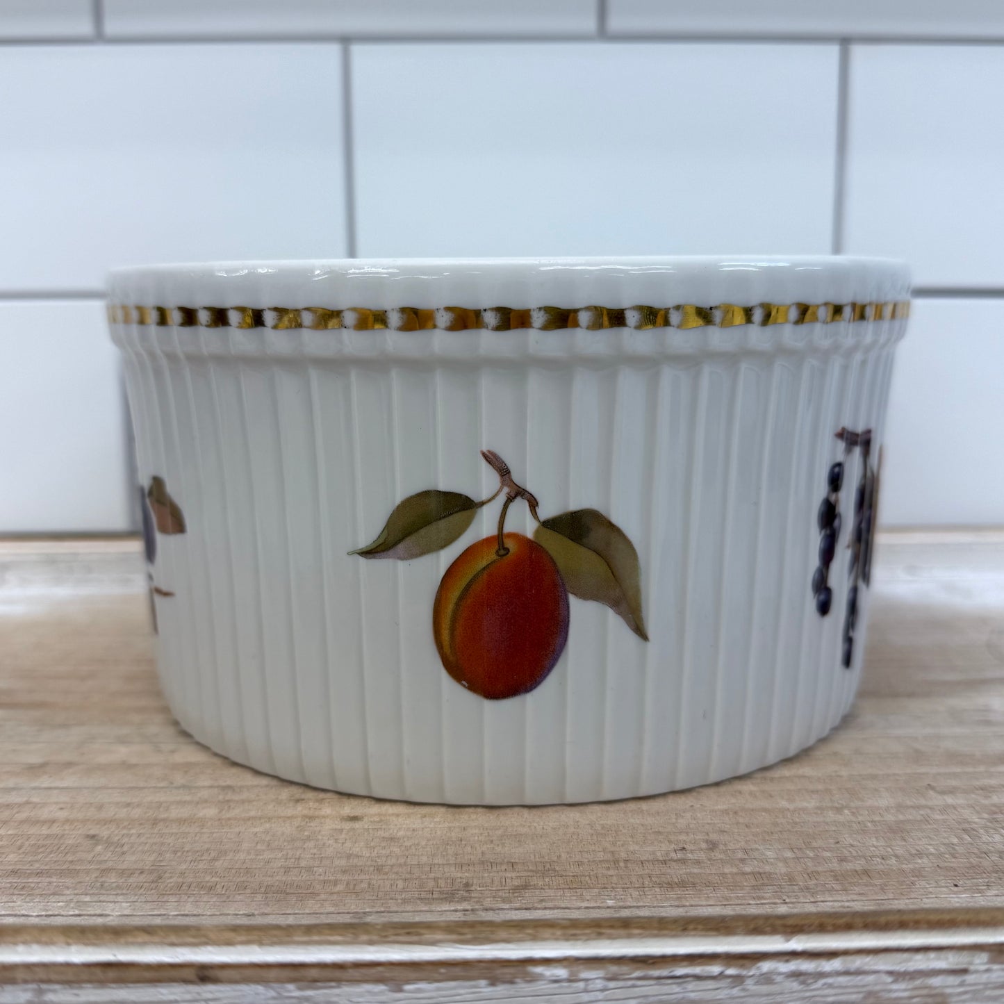Royal Worcester Evesham Gold Baking Dish