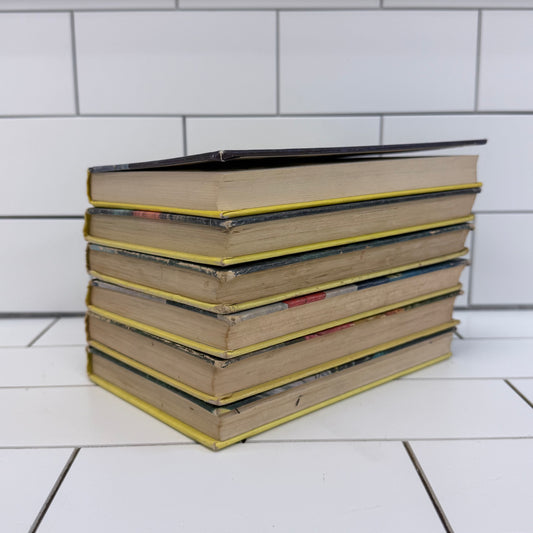 Vintage Nancy Drew Books Set of 6 By Carolyn Keene