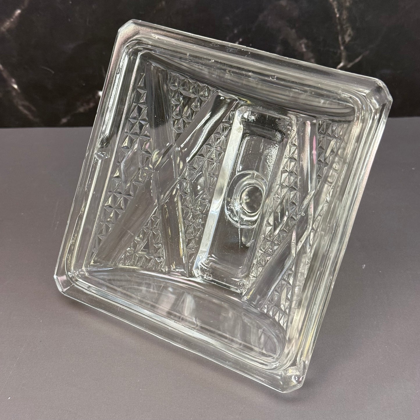 Adams & Co. Ashman Crossroads EAPG Lidded Compote, 1880s