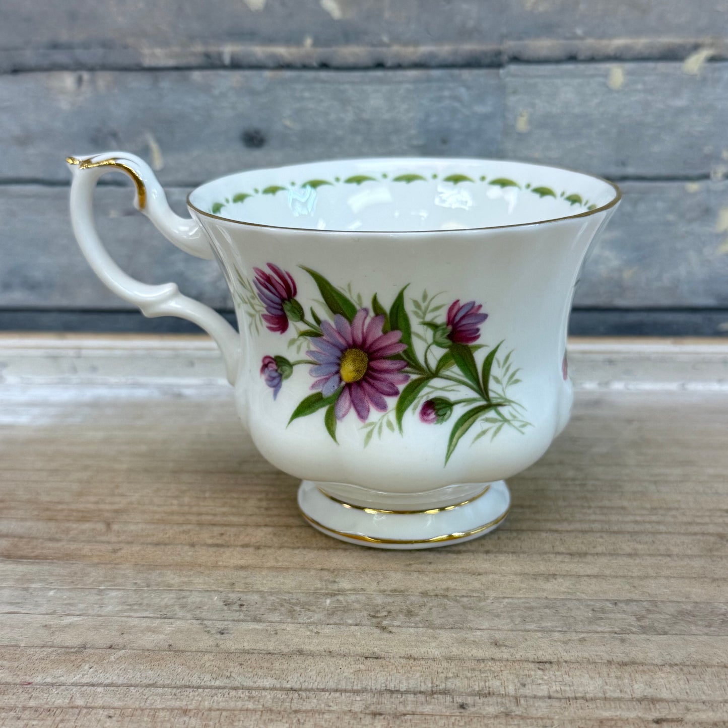 Royal Albert September Bone China Teacup & Saucer