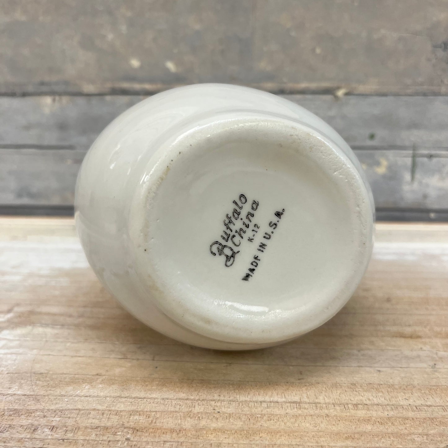 Vintage Buffalo China Pottery Creamer